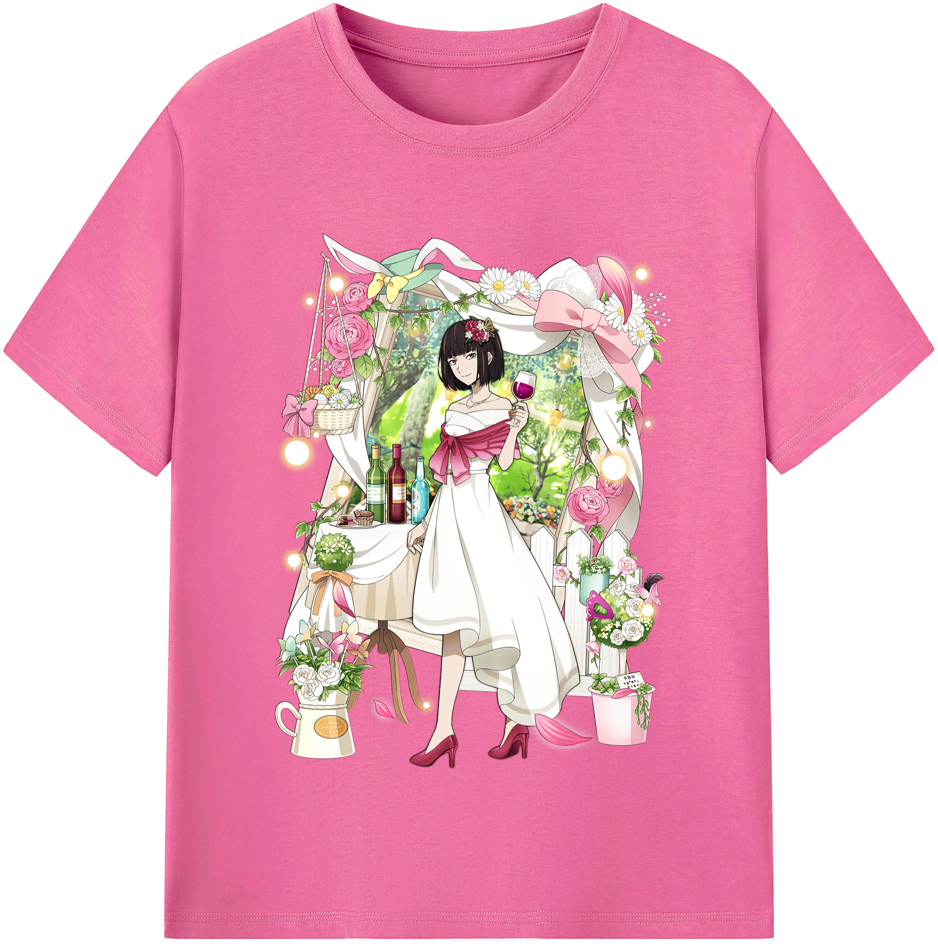 （画像用） 文豪ストレイドッグス Bungo Stray Dogs レディースカジュアルプリントTシャツ（綿100％）